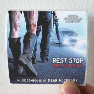 Bear-McCreary-Rest-Stop-Dont-Look-Back-Album-Cover-Sticker Bear-McCreary-Rest-Stop-Dont-Look-Back-Album-Cover-Sticker