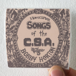 Bobby-Horton-Homespun-Songs-Of-The-Csa-Volume-3-Album-Cover-Sticker Bobby-Horton-Homespun-Songs-Of-The-Csa-Volume-3-Album-Cover-Sticker