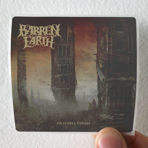 Barren-Earth-On-Lonely-Towers-Album-Cover-Sticker Barren-Earth-On-Lonely-Towers-Album-Cover-Sticker