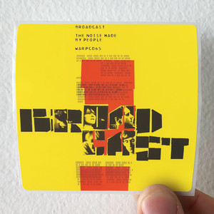 Broadcast-The-Noise-Made-By-People-Album-Cover-Sticker Broadcast-The-Noise-Made-By-People-Album-Cover-Sticker