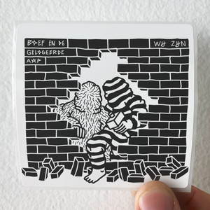 Boef-en-de-Gelogeerde-Aap-Wij-Zijn-Album-Cover-Sticker Boef-en-de-Gelogeerde-Aap-Wij-Zijn-Album-Cover-Sticker