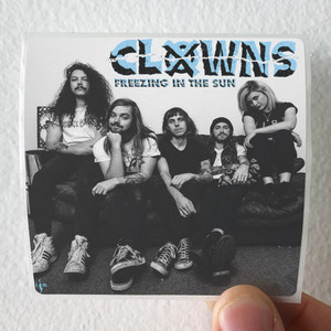 Clowns-Freezing-In-The-Sun-Album-Cover-Sticker Clowns-Freezing-In-The-Sun-Album-Cover-Sticker