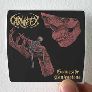 Carnifex-Graveside-Confessions-Album-Cover-Sticker Carnifex-Graveside-Confessions-Album-Cover-Sticker