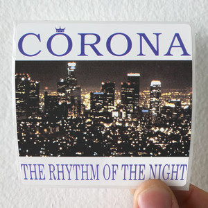 Corona-The-Rhythm-Of-The-Night-1-Album-Cover-Sticker
