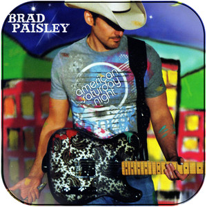Brad Paisley American Saturday Night Album Cover Sticker Album Cover Sticker
