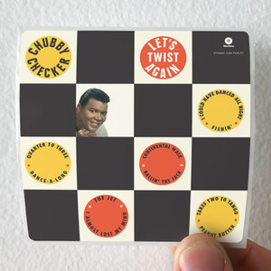 Chubby-Checker-Lets-Twist-Again-Album-Cover-Sticker Chubby-Checker-Lets-Twist-Again-Album-Cover-Sticker