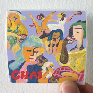 CHAI-Donuts-Mind-If-I-Do-Album-Cover-Sticker