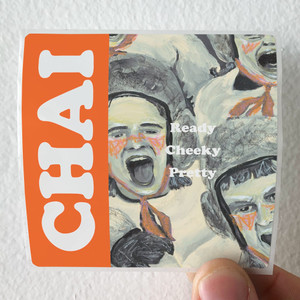 CHAI-Ready-Cheeky-Pretty-Album-Cover-Sticker