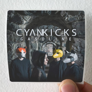 Cyan-Kicks-Gasoline-Album-Cover-Sticker