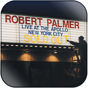 Robert Palmer Live At The Apollo Album Cover Sticker Album Cover Sticker Robert Palmer Live At The Apollo Album Cover Sticker Album Cover Sticker