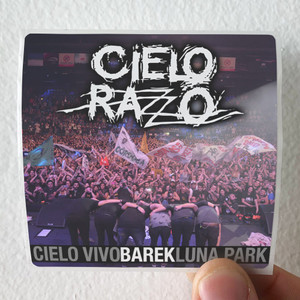 Cielo-Razzo-Barek-En-Vivo-Luna-Park-Album-Cover-Sticker Cielo-Razzo-Barek-En-Vivo-Luna-Park-Album-Cover-Sticker