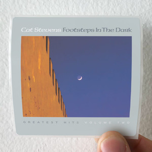 Cat-Stevens-Footsteps-In-The-Dark-Greatest-Hits-Volume-Two-Album-Cover-Sticker