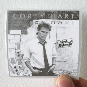 Corey-Hart-First-Offense-1-Album-Cover-Sticker Corey-Hart-First-Offense-1-Album-Cover-Sticker