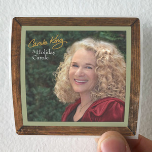 Carole-King-A-Holiday-Carole-Album-Cover-Sticker Carole-King-A-Holiday-Carole-Album-Cover-Sticker