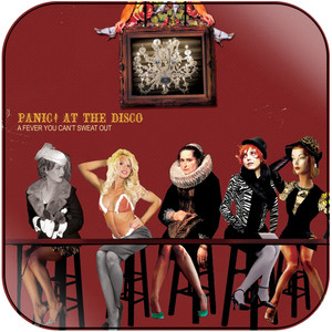 Panic at the Disco A Fever You Cant Sweat Out Album Cover Sticker Album Cover Sticker