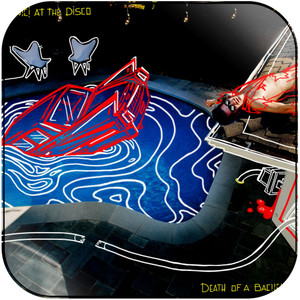 Panic at the Disco Death Of A Bachelor Album Cover Sticker Album Cover Sticker