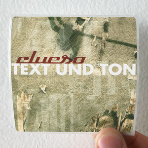 Clueso-Text-Ton-Album-Cover-Sticker