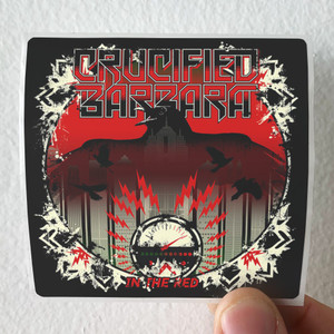 Crucified-Barbara-In-The-Red-Album-Cover-Sticker Crucified-Barbara-In-The-Red-Album-Cover-Sticker