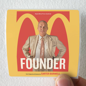 Carter-Burwell-The-Founder-Album-Cover-Sticker Carter-Burwell-The-Founder-Album-Cover-Sticker