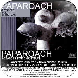 Papa Roach Potatoes For Christmas Album Cover Sticker Album Cover Sticker