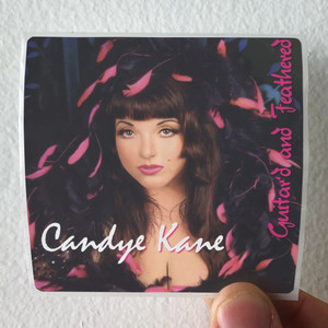 Candye-Kane-Guitard-And-Feathered-Album-Cover-Sticker Candye-Kane-Guitard-And-Feathered-Album-Cover-Sticker