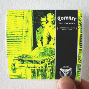 Coroner-The-Unknown-Unreleased-Tracks-1985-1995-Album-Cover-Sticker Coroner-The-Unknown-Unreleased-Tracks-1985-1995-Album-Cover-Sticker