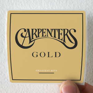 Carpenters-Gold-Greatest-Hits-Album-Cover-Sticker Carpenters-Gold-Greatest-Hits-Album-Cover-Sticker