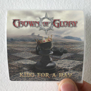 Crown-of-Glory-King-For-A-Day-Album-Cover-Sticker Crown-of-Glory-King-For-A-Day-Album-Cover-Sticker
