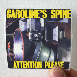 Carolines-Spine-Attention-Please-Album-Cover-Sticker Carolines-Spine-Attention-Please-Album-Cover-Sticker