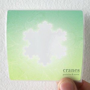 Cranes-Particles-Waves-Album-Cover-Sticker Cranes-Particles-Waves-Album-Cover-Sticker