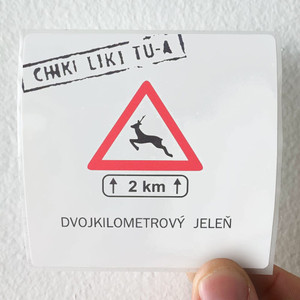 Chiki-liki-tu-a-Dvojkilometrov-Jele-Album-Cover-Sticker