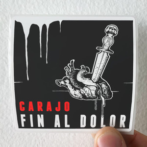 Carajo-Fin-Al-Dolor-Album-Cover-Sticker Carajo-Fin-Al-Dolor-Album-Cover-Sticker