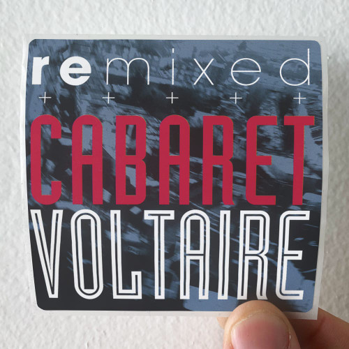 Cabaret Voltaire Drinking Gasoline Album Cover Sticker Album Cover Sticker