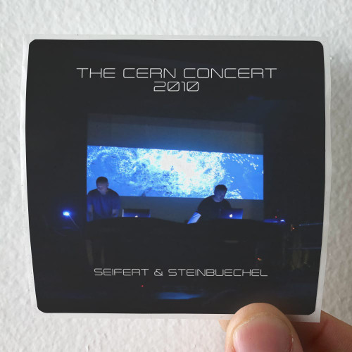 Erik Seifert The Cern Concert Album Cover Sticker
