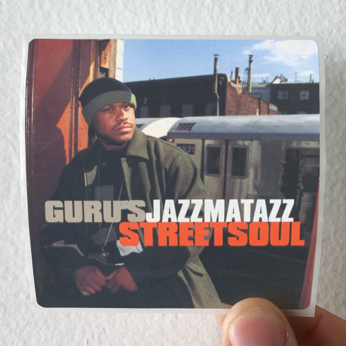 Guru Jazzmatazz Volume 3 Streetsoul Album Cover T-Shirt Black