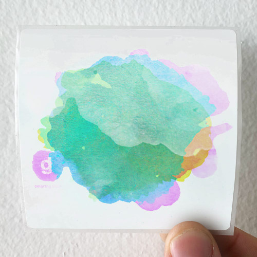 Glassjaw Coloring Book Album Cover Sticker