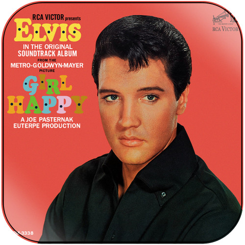 Elvis Presley Girl Happy-2 Album Cover Sticker Album Cover Sticker