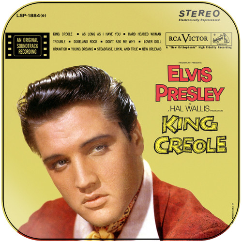 Elvis Presley King Creole-2 Album Cover Sticker Album Cover Sticker