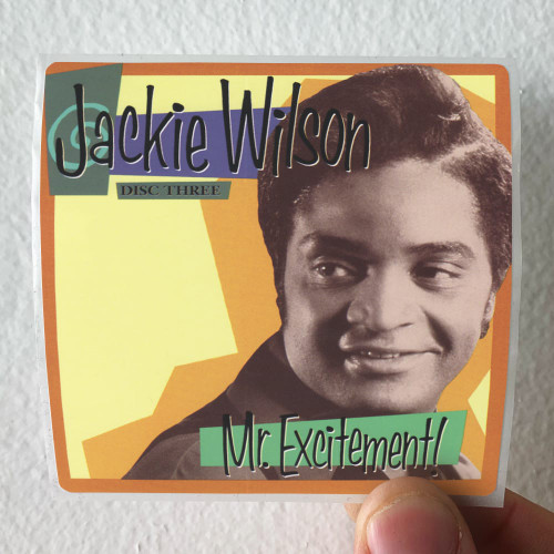 Jackie Wilson Mr Excitement-1 Album Cover Sticker
