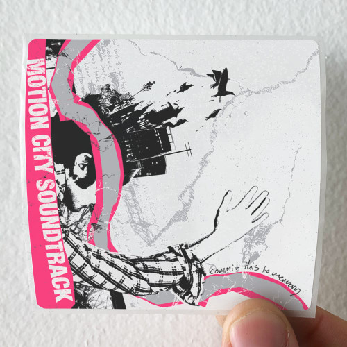 Motion City Soundtrack Commit This To Memory Album Cover T-Shirt Black
