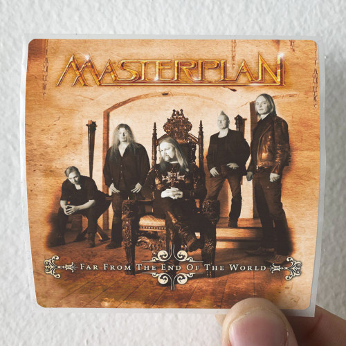 Masterplan Far From The End Of The World Album Cover Sticker