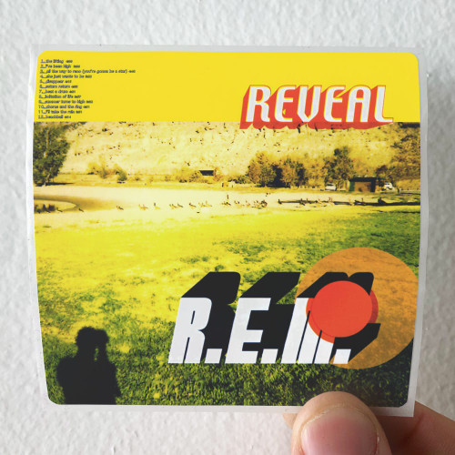 REM Reveal Album Cover Sticker