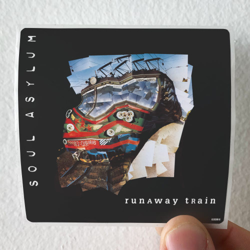 Soul Asylum Runaway Train 1 Album Cover TShirt Black