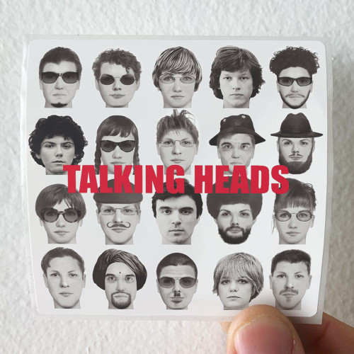 Talking Heads The Best Of Talking Heads Album Cover Sticker