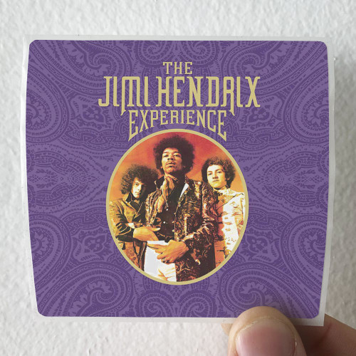 The Jimi Hendrix Experience The Jimi Hendrix Experience 3 Album Cover Sticker