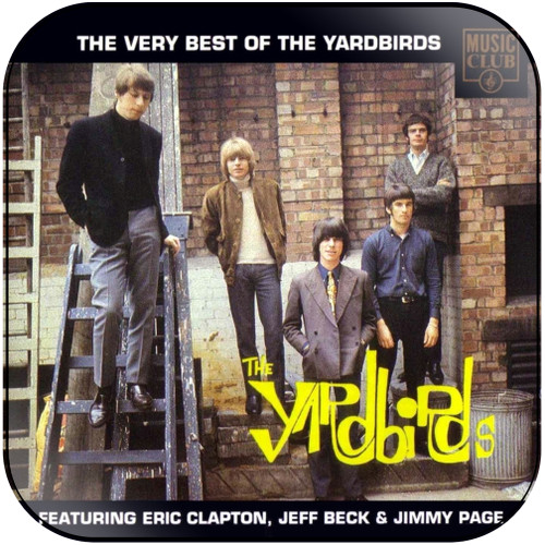 The Yardbirds The Very Best Of The Yardbirds Album Cover Sticker