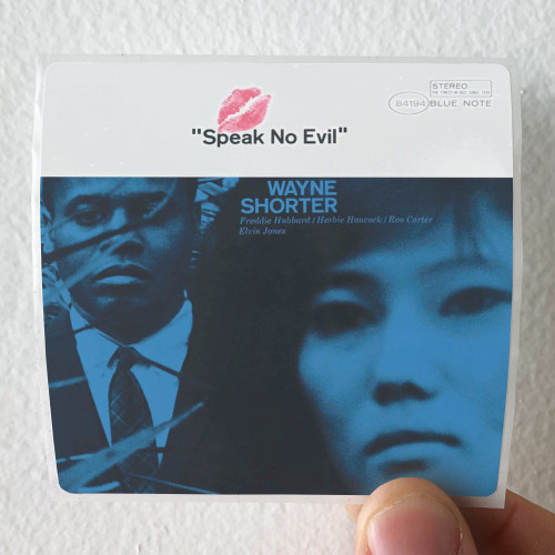 Wayne Shorter Speak No Evil Album Cover Sticker Wayne Shorter Speak No Evil Album Cover Sticker