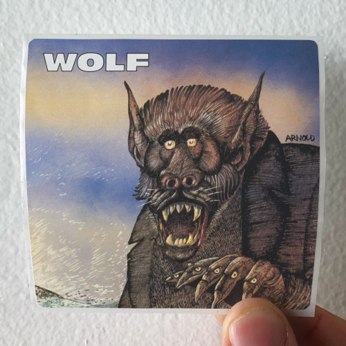 First Aid Kit Wolf Album Cover Sticker