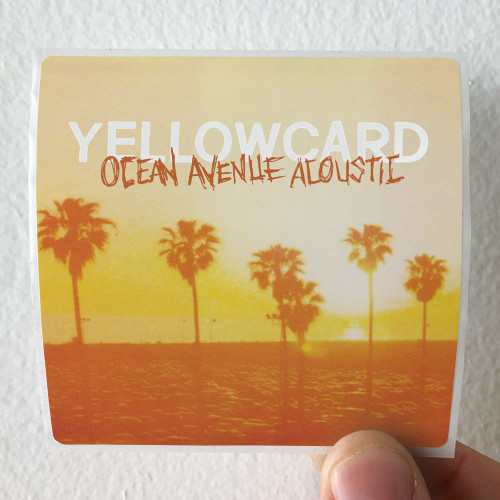 Yellowcard Ocean Avenue.Jpeg Album Cover Sticker