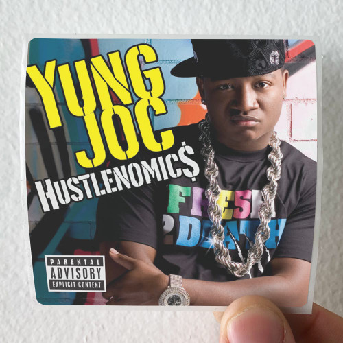 Yung Joc The Grind Flu Album Cover Sticker